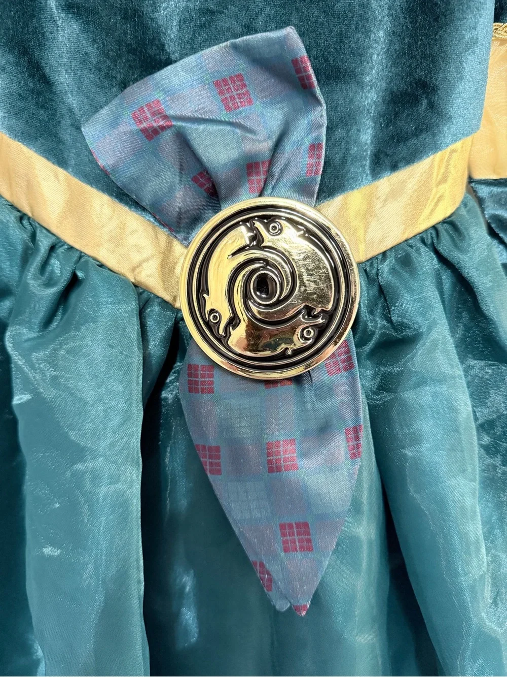 Disney Brave Merida Princess Costume Dress Girls Size 7/8 - Picture 4 of 7